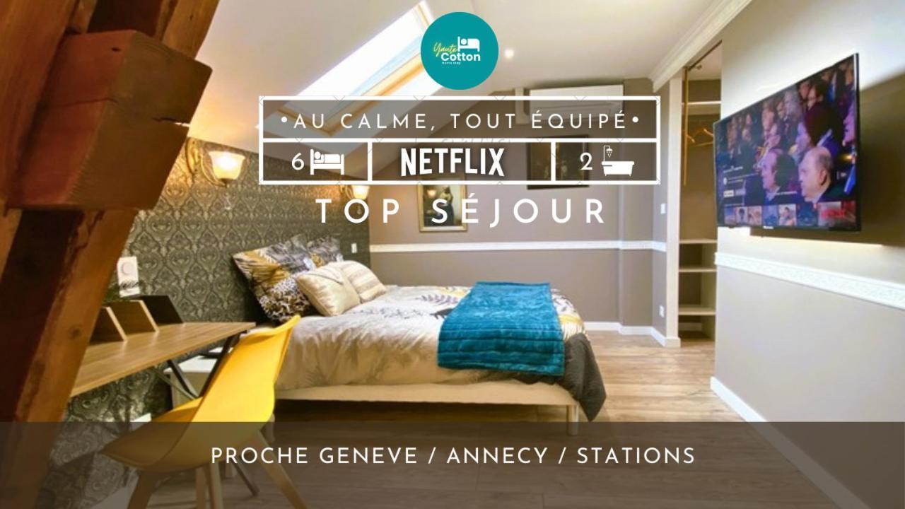 Duplex Cosy - Entre Lacs Et Montagnes - Fetes Interdites Fillinges Bagian luar foto
